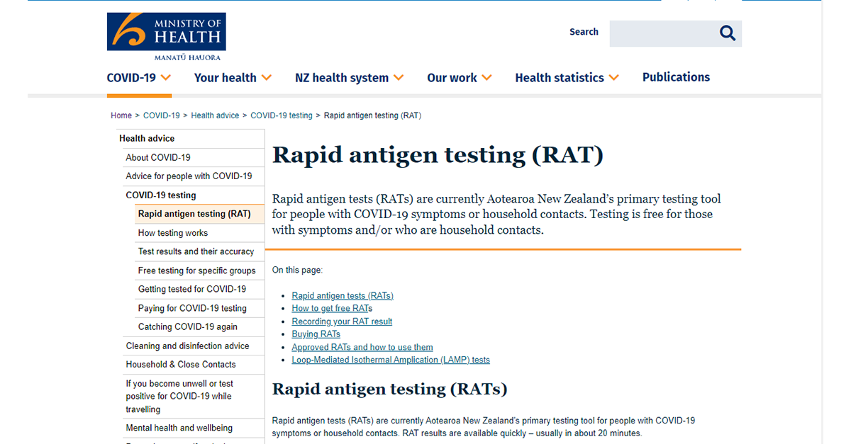 GOLDSITE gets Aotearoa New Zealand MOH nod for COVID-19 RAT self-test