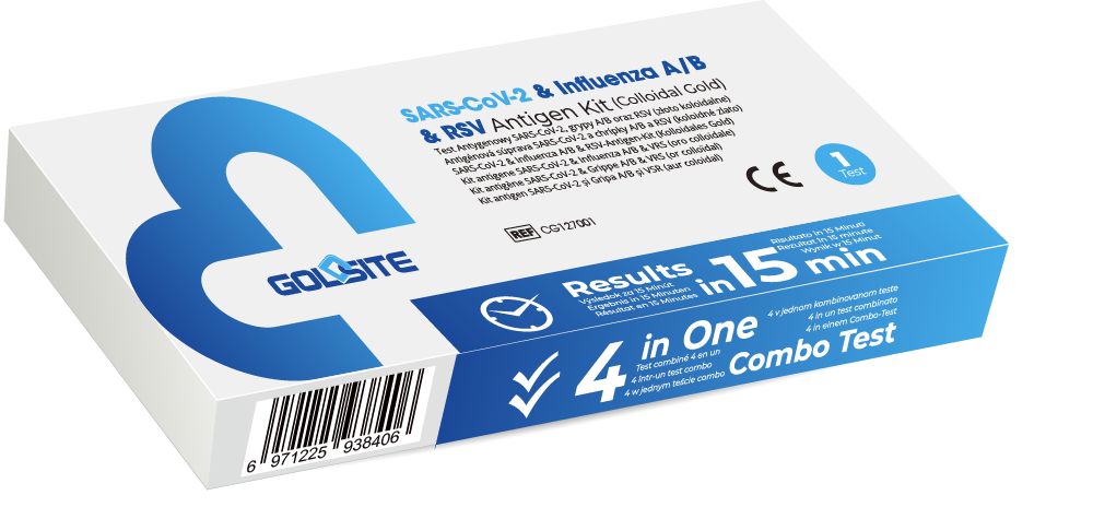 Тест Антигенный SARS-CoV-2, вирус A/B или RSV